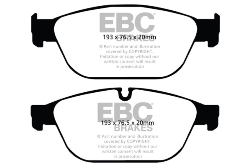 EBC Brakes DP32087C Redstuff Ceramic Low Dust Brake Pads