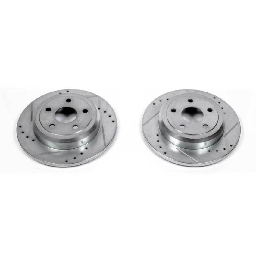 PowerStop AR83075XPR PowerStop Evolution Performance Drilled, Slotted & Plated Brake Rotor Pair