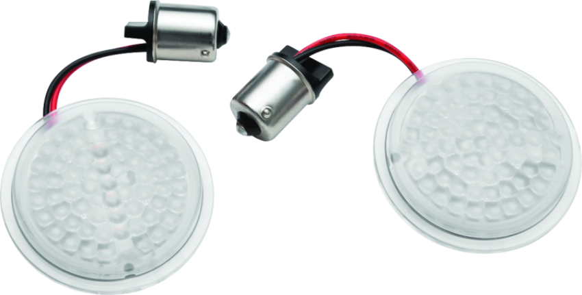 Kuryakyn 2939 Luminez L.E.D. Rear Turn Signal Insert 1156 Red