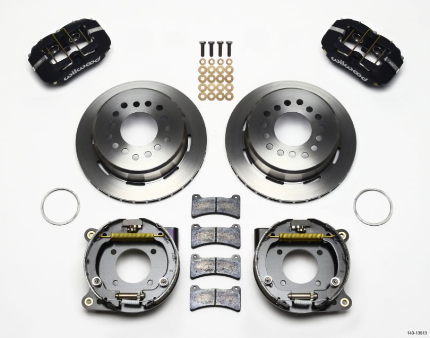 Wilwood 140-13513 Dynapro Low-Profile 11.00in P-Brake Kit BOP Axle 2.75in Bearing 2.75 Offset
