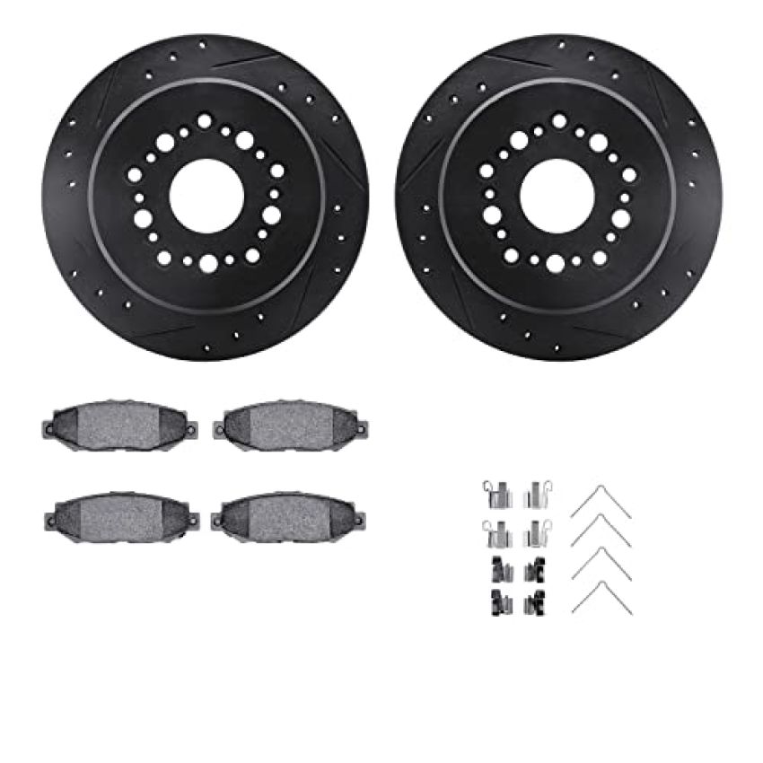 Dynamic Friction 8512-75004 Rotor Kit