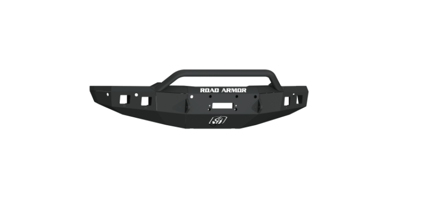 Road Armor 4191F4B 19-20 Ram 1500 Stealth Front Winch Bumper w/Pre-Runner Guard - Tex Blk