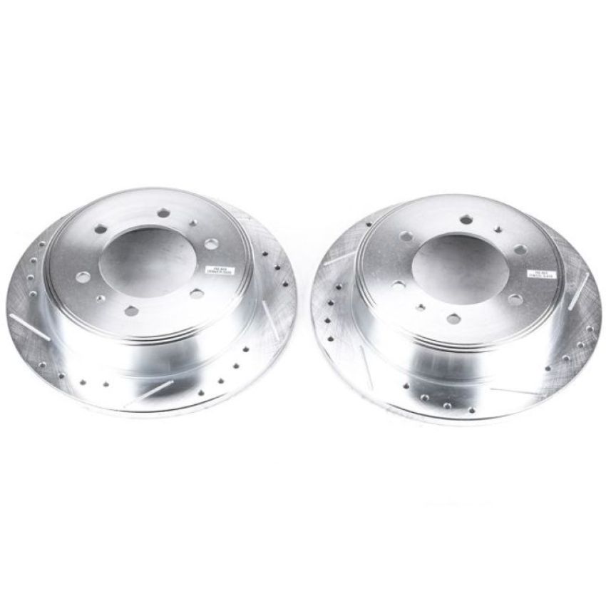 PowerStop AR8770XPR PowerStop Evolution Performance Drilled, Slotted & Plated Brake Rotor Pair