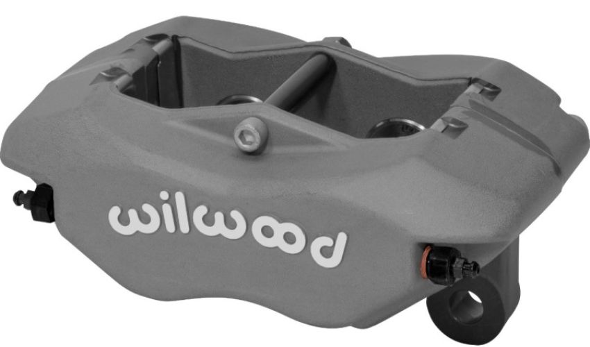 Wilwood 120-11571-SI Caliper-Forged Narrow Dynalite 3.50in Mount 1.75in Pistons .38in Disc