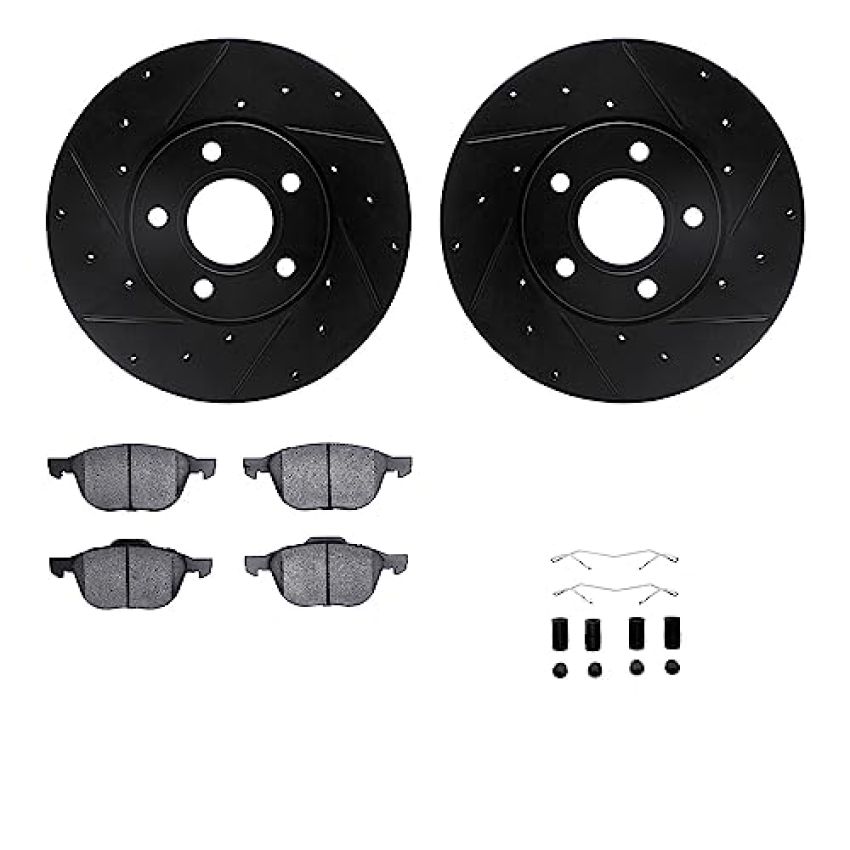 Dynamic Friction 8512-54074 Rotor Kit