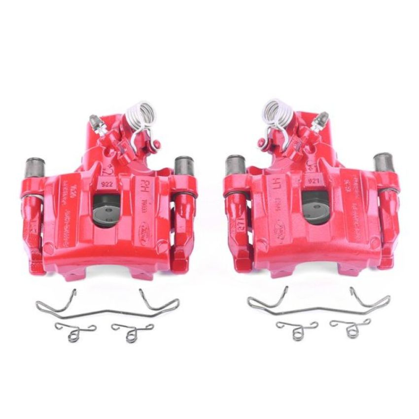 PowerStop S6284B Red Powder Coated Calipers