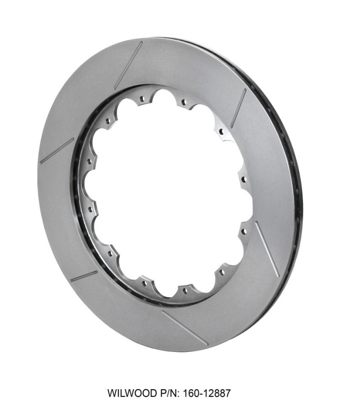 Wilwood 160-12887 Rotor-GTS36 Vented Iron-LH 14.00 x .760 - 12 on 8.75in
