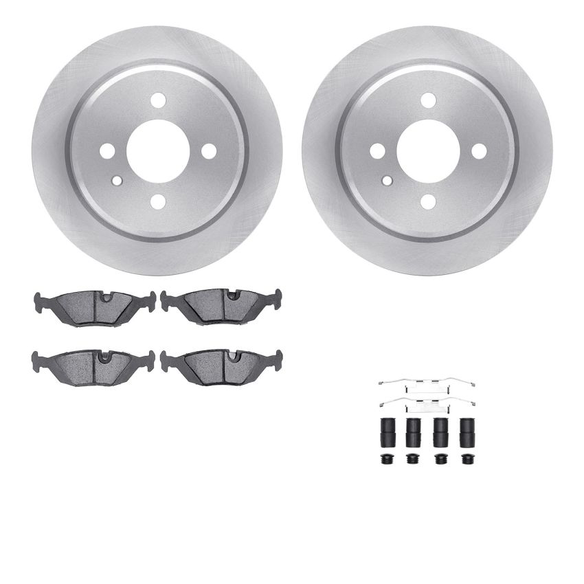 Dynamic Friction 6512-31206 Rotor Kit