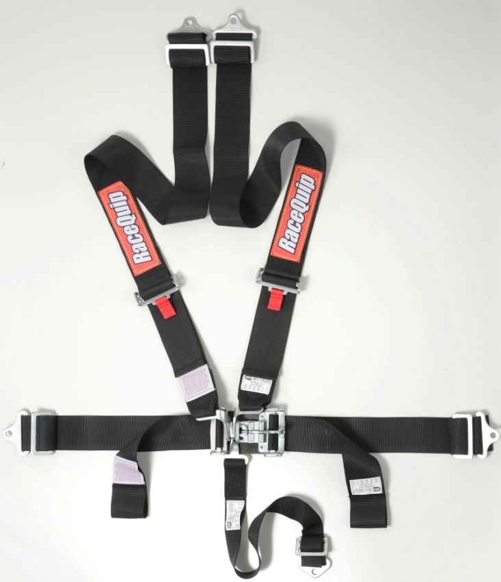 Racequip 711001 Black L & L 5pt Seat Belt