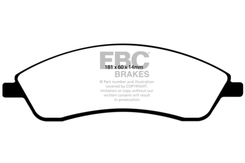 EBC Brakes DP21692 Greenstuff 2000 Series Sport Brake Pads