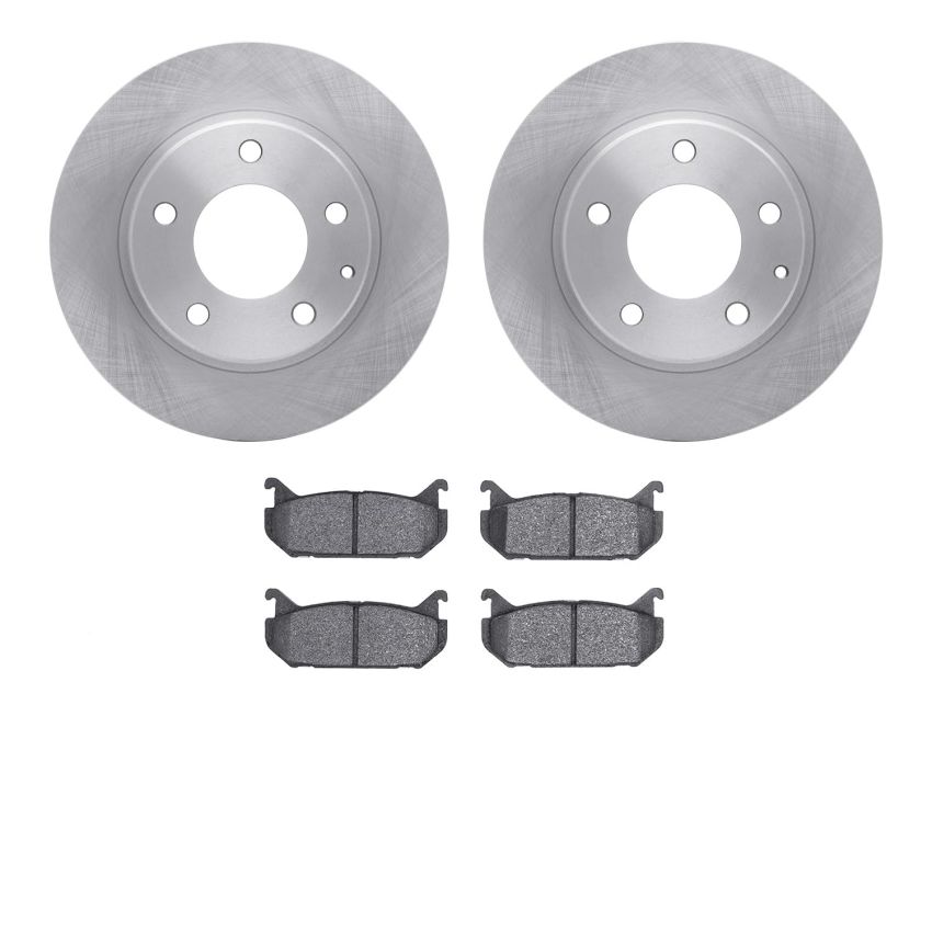 Dynamic Friction 6502-80154 Rotor Kit