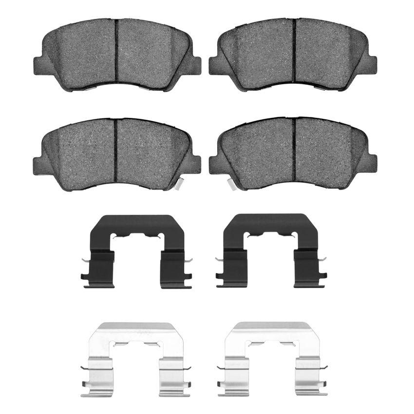 Dynamic Friction 1551-1593-01 Brake Pad Kt