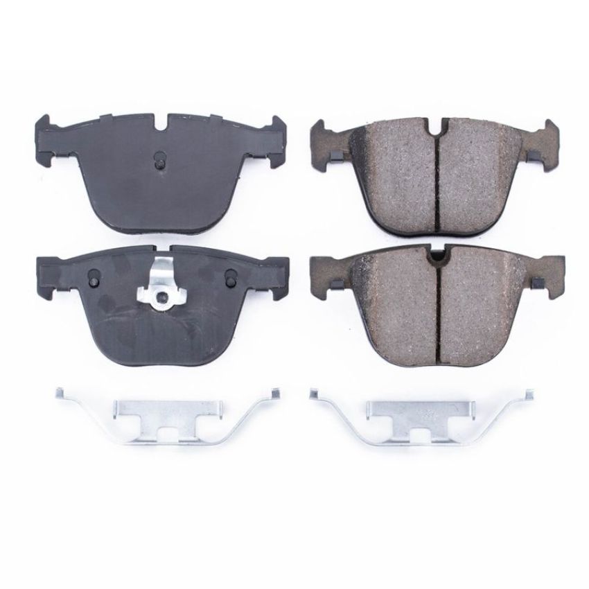 PowerStop 17-919B PowerStop - Z17 Low-Dust Ceramic Brake Pads with Hardware