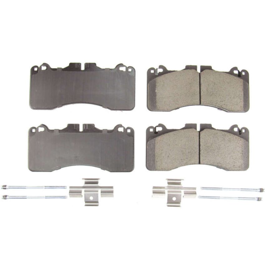 PowerStop 17-1440 PowerStop - Z17 Low-Dust Ceramic Brake Pads with Hardware