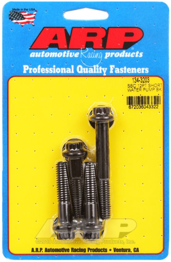 ARP ARP134-3203 SBC 12pt Short W/P Bolt Kit