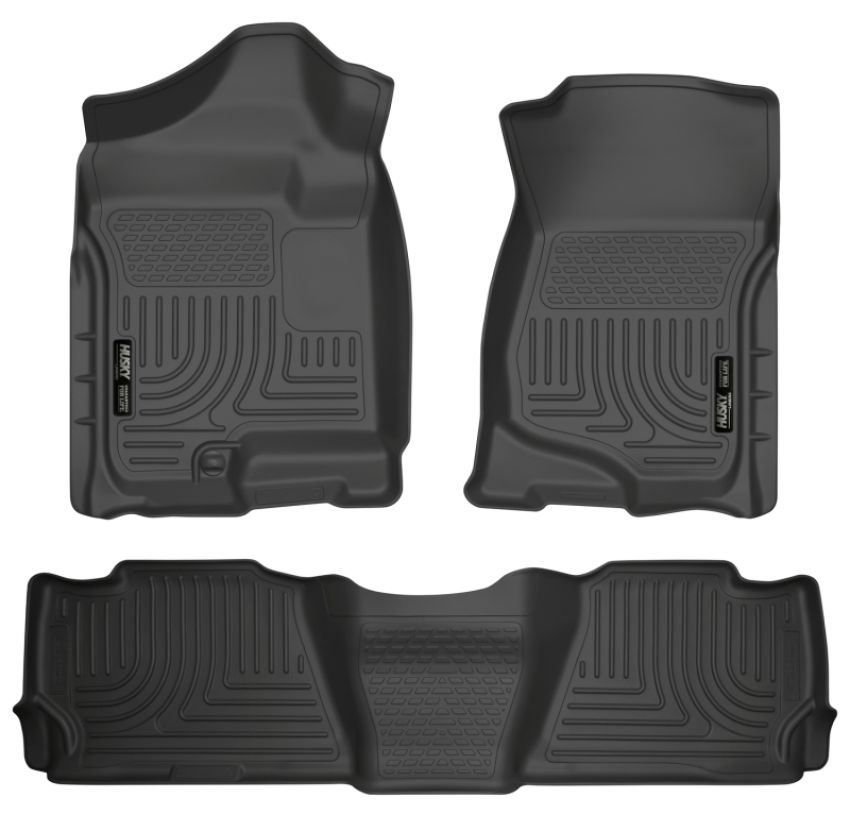 HUSKY LINERS HSK98261 07-14 Suburban Floor Liners Black