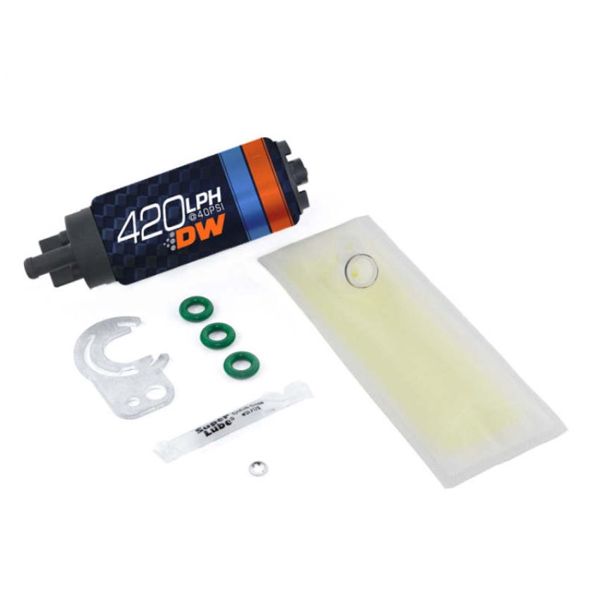 DeatschWerks 9-421-0836 DW420 Series 420lph In-Tank Fuel Pump w/ Install Kit For Miata 89-93