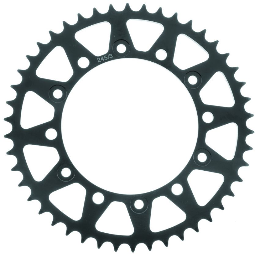 BikeMaster 965743 Yamaha Rear Steel Sprocket 520 37T - Black
