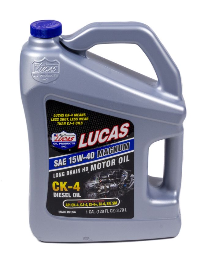 LUCAS OIL LUC10287 SAE 15W40 Diesel Oil 1 Gallon