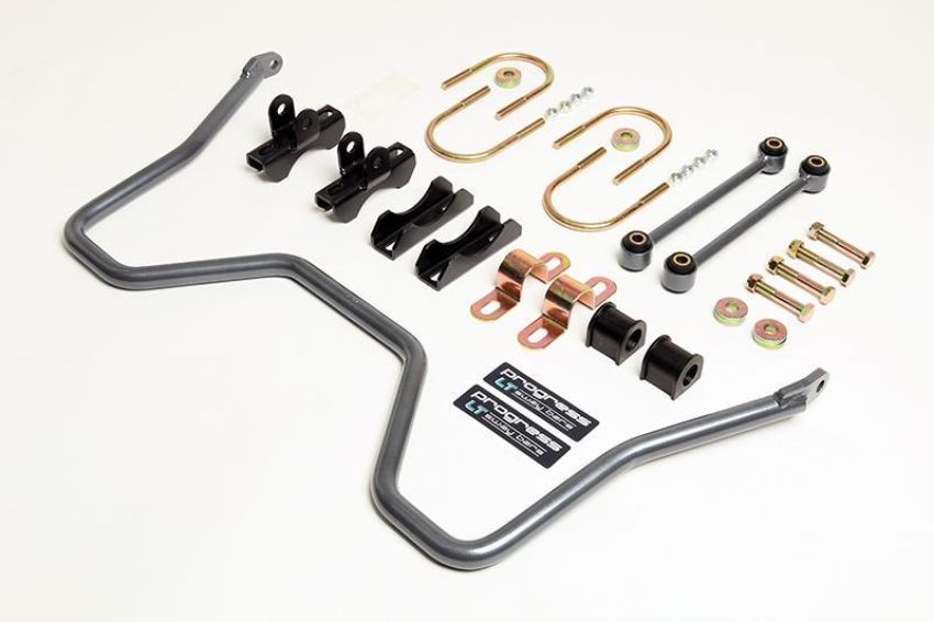 Progress Tech 99-06 Chevrolet Silverado 1500 / GMC Sierra 1500 Rear Sway Bar (25mm) - Gray