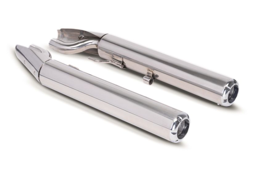 Remus 2021+ BMW R 18 (Euro 5) Chrome Slip On - Left & Right Side (End Cap Req)