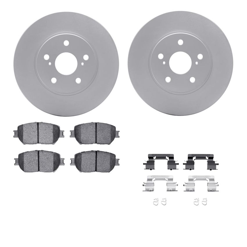 Dynamic Friction 4512-76128 Rotor Kit