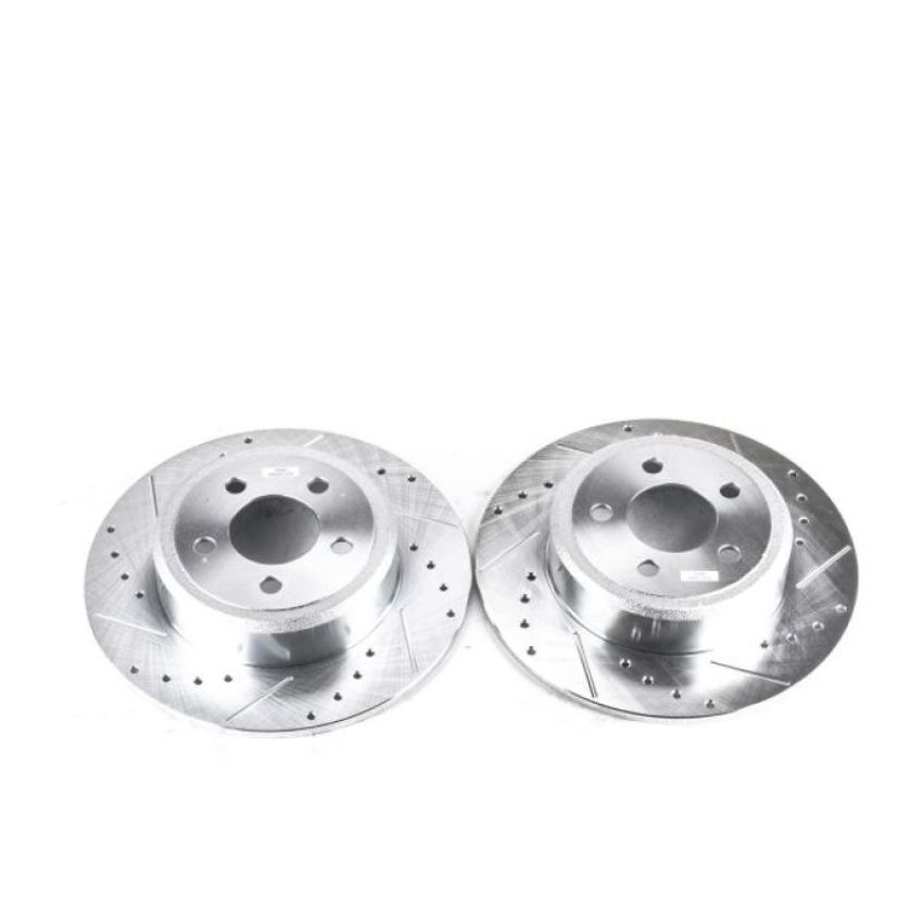 PowerStop AR8361XPR PowerStop Evolution Performance Drilled, Slotted & Plated Brake Rotor Pair