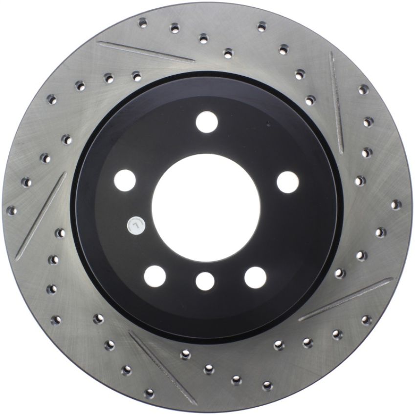 Stoptech 127.34109L Slotted & Drilled Sport Brake Rotor