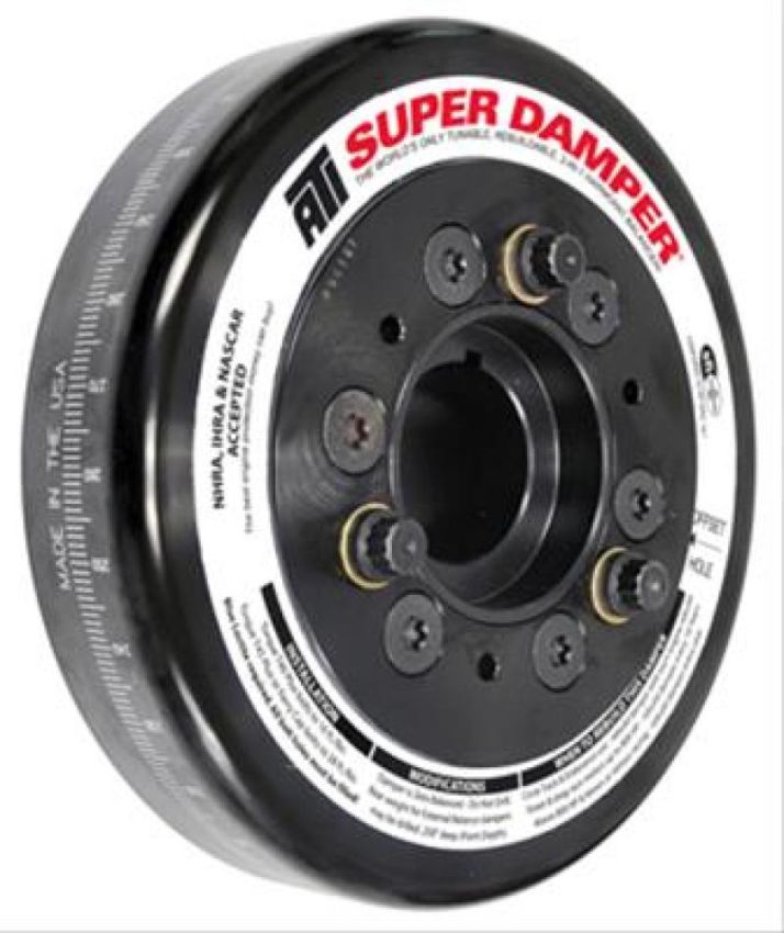 ATI ATI918632 Damper - 7.95in - Alum - 10 & 4 Grv - 4 Per OD - LS3 Camaro - 10-15 - Gen 3 Vortec Truck - LS
