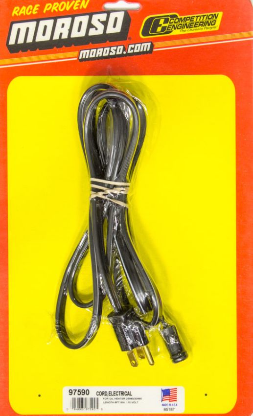 MOROSO MOR97590 Replacement Electric Cord for Int. Oil Heater