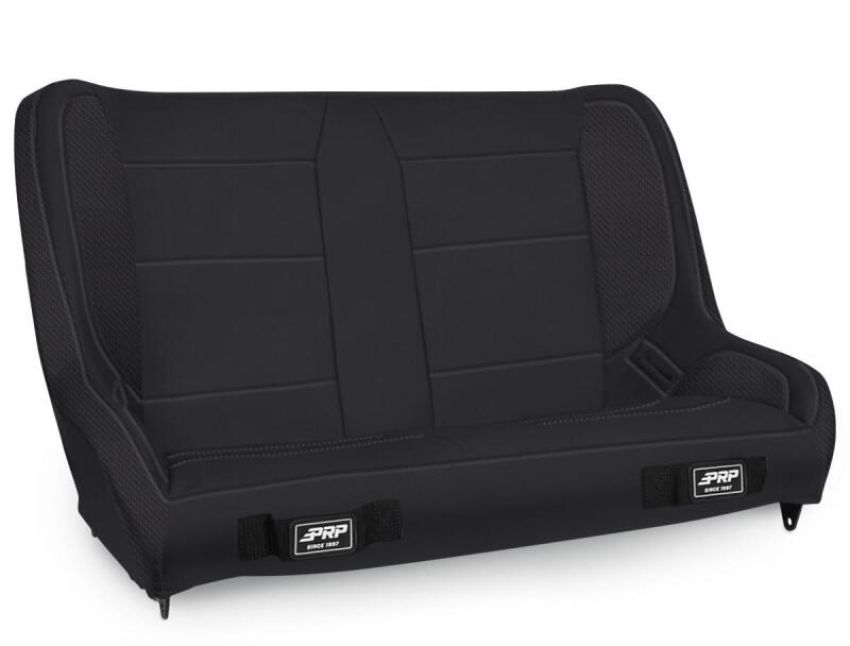 PRP Seats A9236-36-201 PRP  Jeep CJ-7/Wrangler YJ Elite Series Rear Bench- Black Vinyl