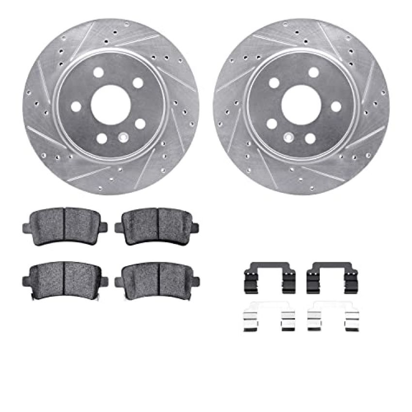 Dynamic Friction 7612-65017 Rotor Kit
