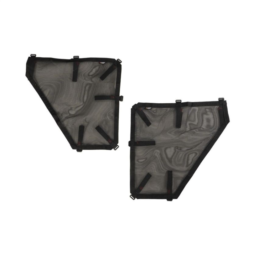 Rugged Ridge 13579.54 Fortis Tube Door Covers Rear Pair Black 18-20 Jeep Wrangler JLU