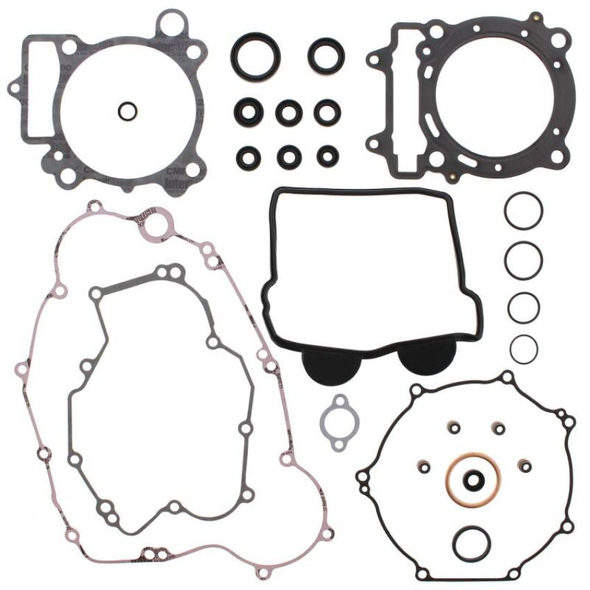 Vertex Pistons 811480 Vertex Gaskets 08-09 Kawasaki KLX450R Complete Gasket Kit w/ Oil Seals