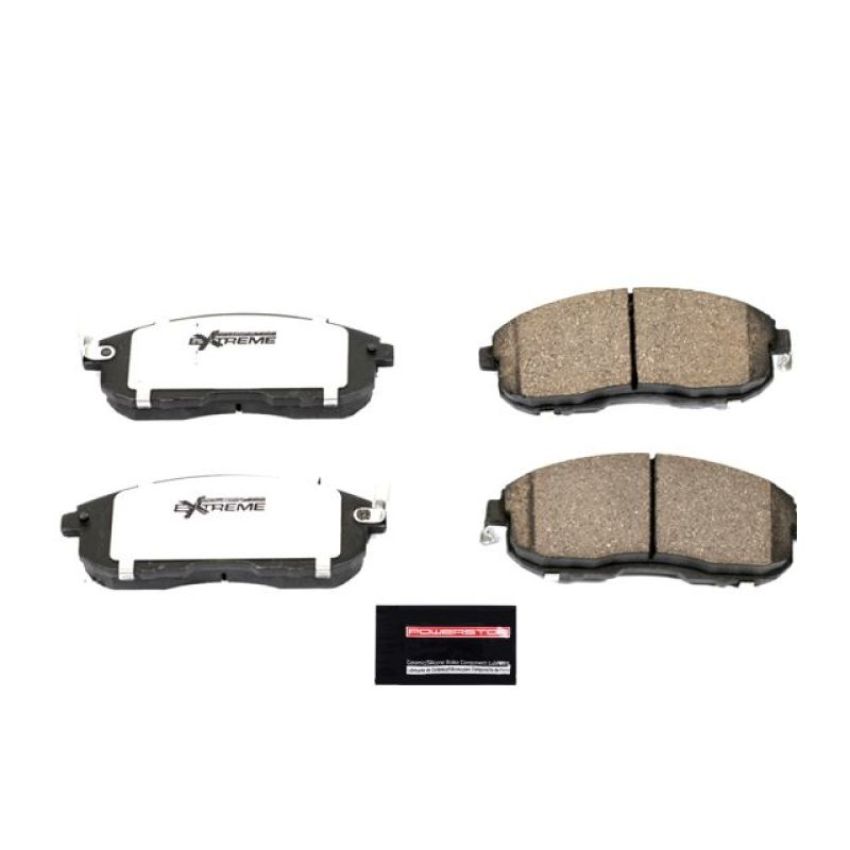PowerStop Z26-815 PowerStop - Z26 Performance Carbon-Fiber Ceramic Brake Pads with Hardware Kit