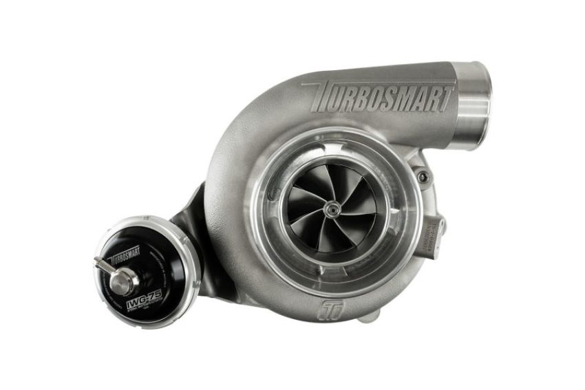 Turbosmart TS-2-6466B-VB082I Water Cooled 6466 V-Band Inlet/Outlet A/R 0.82 IWG75 Wastegate TS-2 Turbocharger