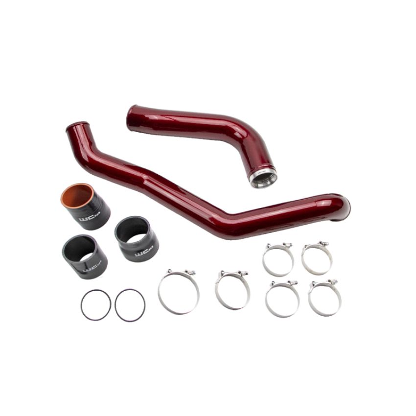 Wehrli WCF100718-RED 17-19 Chevrolet L5P Duramax High Flow Intake Bundle Kit - WCFab Red