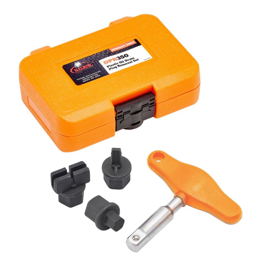 S.U.R. & R. DPR350 Plastic Oil Drain Plug Removal Set