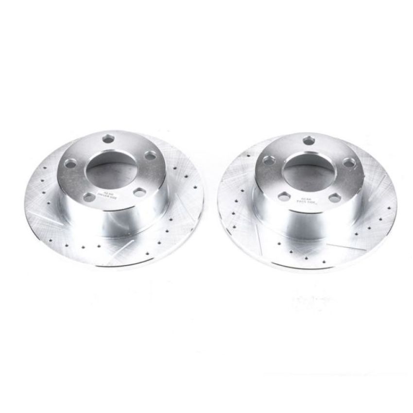 PowerStop EBR429XPR PowerStop Evolution Performance Drilled, Slotted & Plated Brake Rotor Pair