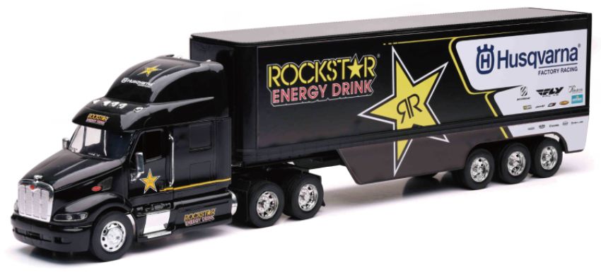 New Ray Toys 10963 Husqvarna Rockstar Factory Race Team Truck/ Scale - 1:32