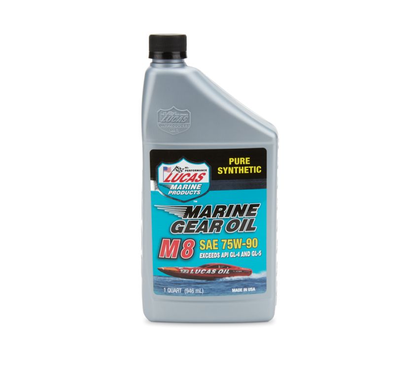 LUCAS OIL LUC10652 Marine Gear Oil M8 1 Quart