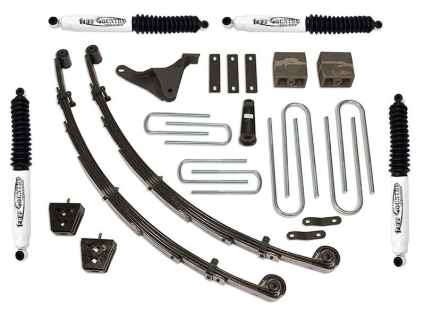 Tuff Country 24955KN 00-04 Ford F-250 Super Duty 4x4 4in Lift Kit (SX8000 Shocks)