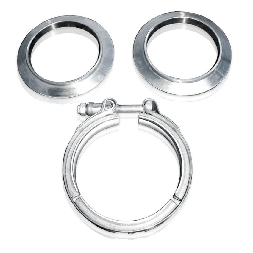 Stainless Works V Band SS Coupling Kit for 2 1/2in tubing