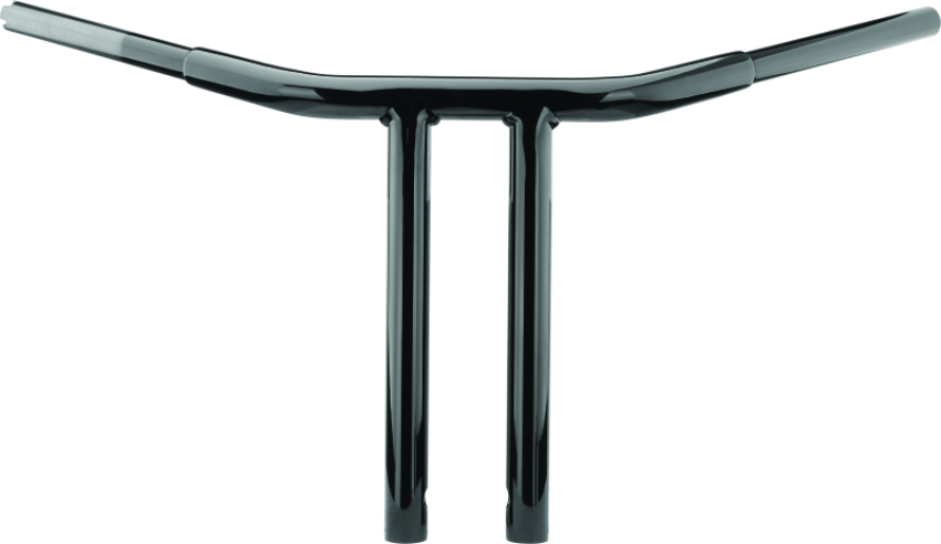 Bikers Choice 402257 Throttle By Wire Black 12 Inch Straight Tbar Handlebar Custom