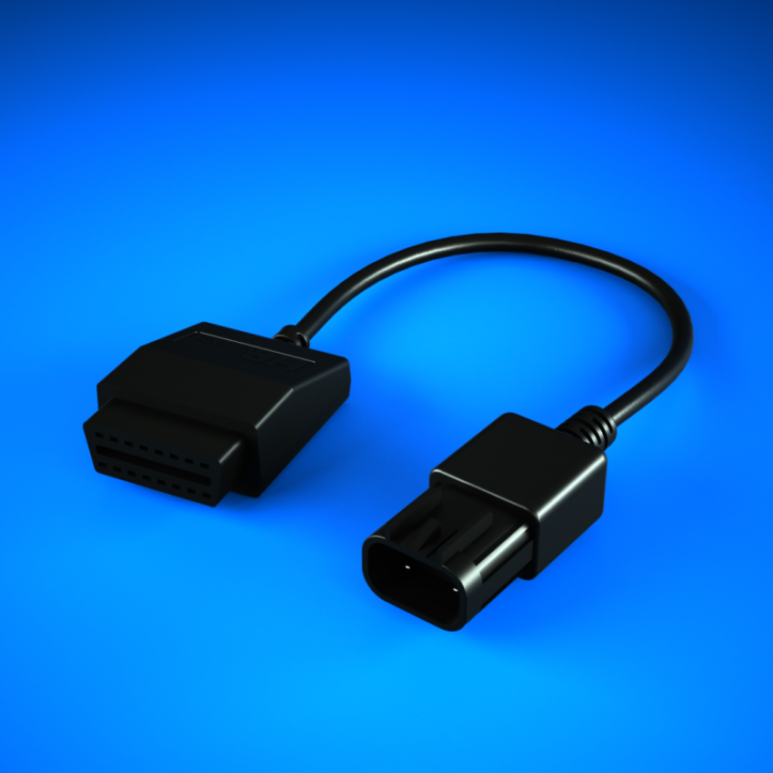 HP Tuners H-002-08 OBDII Adapter Cable for supported Polaris and Indian vehicles