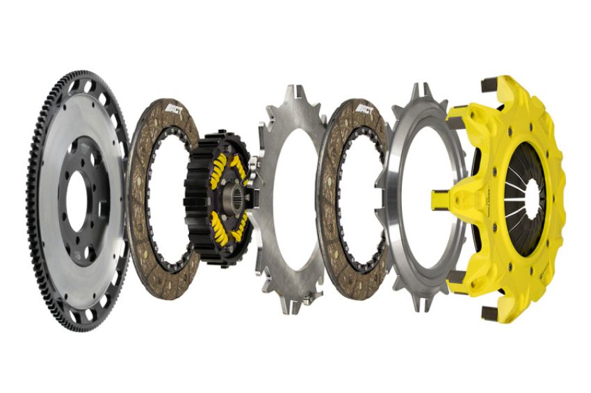 ACT T1RS-MZ02 85-92 Mazda RX-7 FC Push Type Mod-Twin 225 HD Rigid Race Clutch Kit