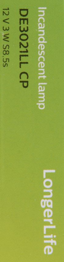 Philips DE3021LLCP Philips LongerLife Miniature DE3021LL Pack of 10
