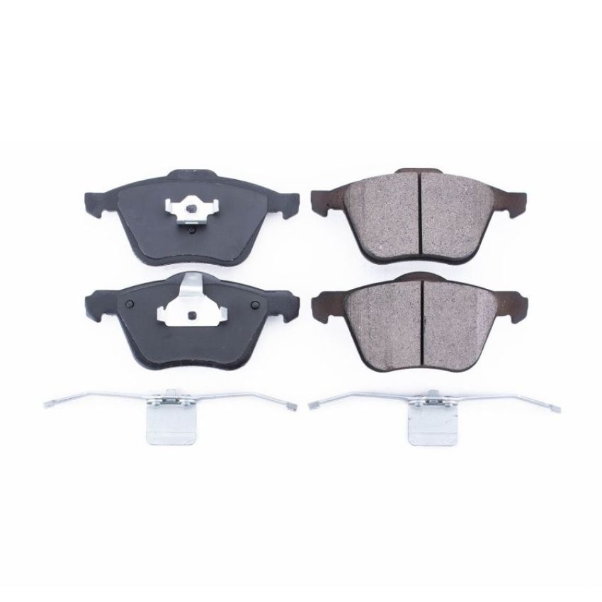 PowerStop 17-979 PowerStop - Z17 Low-Dust Ceramic Brake Pads with Hardware