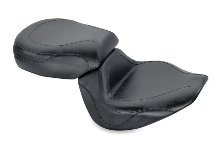 Mustang Motorcycle 75871 Mustang 02-03 Yamaha Road Star Warrior 1700 Sport Touring 1PC Seat - Black