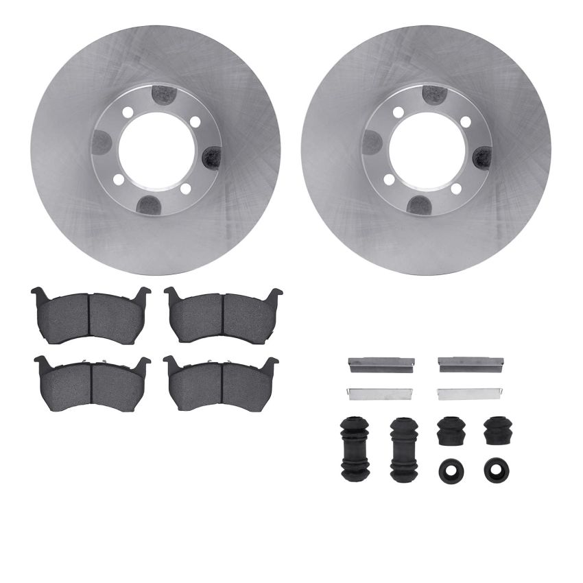 Dynamic Friction 6512-80091 Rotor Kit